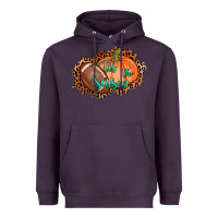 Plum tis the season football pumpkin Heavyweight Hoodie - AdoDesignShop