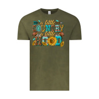 Vintage Olive a little country a little hood Vintage Tee - texasbilliewilder