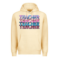 Pina Colada teacher stacked Premium Hoodie - NancyCooperArtShop