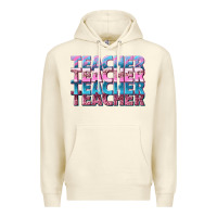 Sandshell teacher stacked Premium Hoodie - NancyCooperArtShop