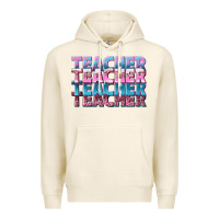 Tofu teacher stacked Premium Hoodie - NancyCooperArtShop
