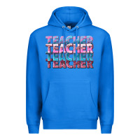 True Royal teacher stacked Premium Hoodie - NancyCooperArtShop