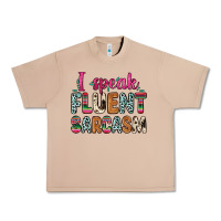 Burro i speak fluent sarcasm Urban Heavy Tee - Zillion Design Studio