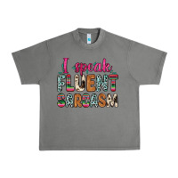 Tornado i speak fluent sarcasm Urban Heavy Tee - Zillion Design Studio
