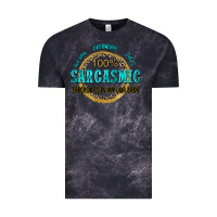 Cloud Black all day everyday 247 100 sarcasmic sarcasm is in m Vintage Tee - Zillion Design Studio