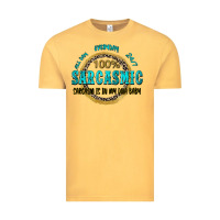 Vintage Mustard all day everyday 247 100 sarcasmic sarcasm is in m Vintage Tee - Zillion Design Studio