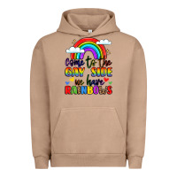 Pigment Burro come to the gay side we have rainbows Urban Hoodie - LillyAllenDesigns