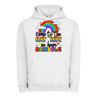 Pigment Lunar Rock come to the gay side we have rainbows Urban Hoodie - LillyAllenDesigns