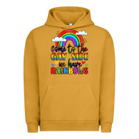 Pigment Peanut Butter come to the gay side we have rainbows Urban Hoodie - LillyAllenDesigns