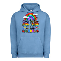 Come To The Gay Side We Have Rainbows Urban Hoodie | Teevron