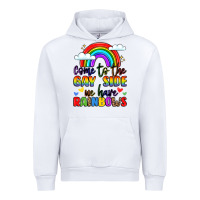 White come to the gay side we have rainbows Urban Hoodie - LillyAllenDesigns