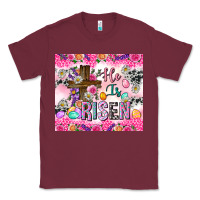 Burgundy He is risen 20oz tumbler Classic Tee - Neo Western