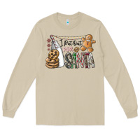 Mushroom i put out for santa Long Sleeve Tee - CowhideDigitalArt