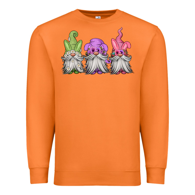Easter Gnomes Spring Premium Sweatshirt by Jasminsmagicworld | Teevron