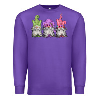 Purple easter gnomes spring Premium Sweatshirt - Jasminsmagicworld