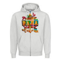 Dove Grey papa cito cinco de mayo Zipper Hoodie - AdoDesignShop