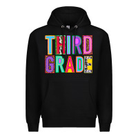 Black third grade Premium Hoodie - NancyCooperArtShop