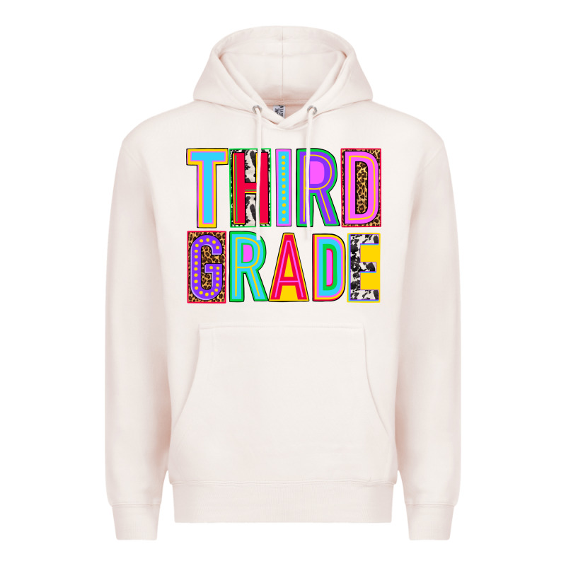 Third Grade Premium Hoodie by NancyCooperArtShop | Teevron