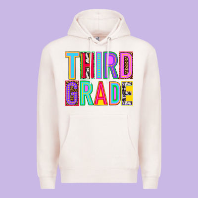 Third Grade Premium Hoodie Designed By Nancycooperartshop