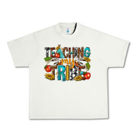 Pistachio teaching my Urban Heavy Tee - texasbilliewilder