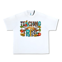 White teaching my Urban Heavy Tee - texasbilliewilder