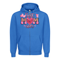 True Royal best mom ever mother's day Zipper Hoodie - JahusDesignShop