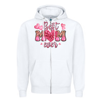 White best mom ever mother's day Zipper Hoodie - JahusDesignShop