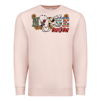 Pale Pink western nurse mom Premium Sweatshirt - BarkalooDesign