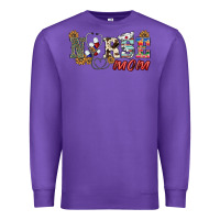 Purple western nurse mom Premium Sweatshirt - BarkalooDesign