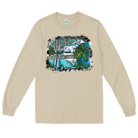 Mushroom summer vibes Long Sleeve Tee - SublimationCraftShop
