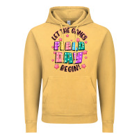 Vintage Mustard field day let the games begin Vintage Hoodie - JahusDesignShop