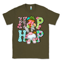 Army Green Hip hop Happy Easter Classic Tee - Neo Western