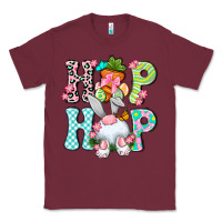 Burgundy Hip hop Happy Easter Classic Tee - Neo Western