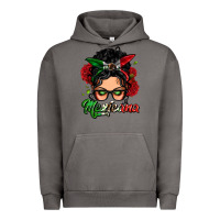 Pigment Tornado mexicana woman messy bun Urban Hoodie - LillyAllenDesigns