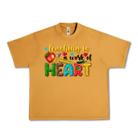 Peanut Butter teaching is a work of heart tbw Urban Heavy Tee - texasbilliewilder