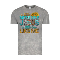 Cloud Rock a little more like jesus a little less like me Vintage Tee - texasbilliewilder