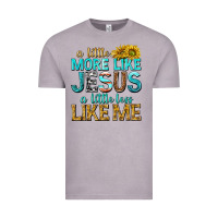 Vintage Zinc a little more like jesus a little less like me Vintage Tee - texasbilliewilder