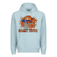 Blue Mist custom name basketball Premium Hoodie - MaliasSmallBusiness