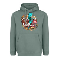 Sage tis the season football helmet Heavyweight Hoodie - AdoDesignShop