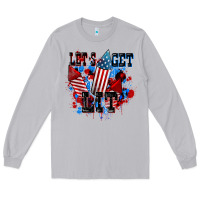Moon Dust Let's get lit 4th of july Long Sleeve Tee - CowGirlArtShop