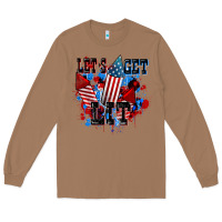 Toasted Coconut Let's get lit 4th of july Long Sleeve Tee - CowGirlArtShop