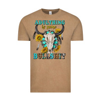 Vintage Coffee adulthing is some bullshit with sanflowers and gamstone  tbw Vintage Tee - texasbilliewilder