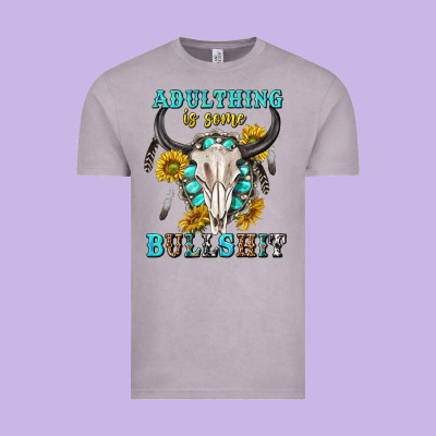 Vintage Tee adulthing is some bullshit with sanflowers and gamstone  tbw
