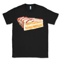 Black white christmas cake Classic Tee - FaDigitalArtStudio