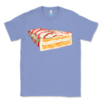 Colony Blue white christmas cake Classic Tee - FaDigitalArtStudio