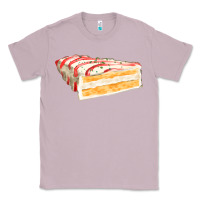 Lilac white christmas cake Classic Tee - FaDigitalArtStudio