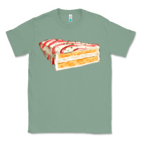 Sage white christmas cake Classic Tee - FaDigitalArtStudio