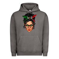 Pigment Tornado mexican latina girl messy bun Urban Hoodie - LillyAllenDesigns