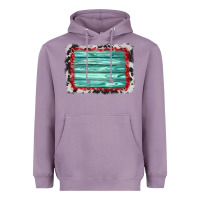Lavender cowhide bandana wood background Heavyweight Hoodie - AdoDesignShop