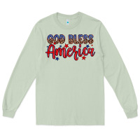 Matcha God bless America Long Sleeve Tee - Neo Western